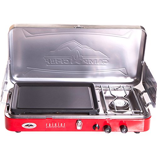 Rainier 2Burner Stove W/Griddl