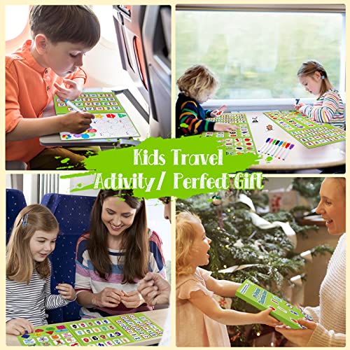 Martiount Montessori Book Quiet Book for Kids Busy Book Travel