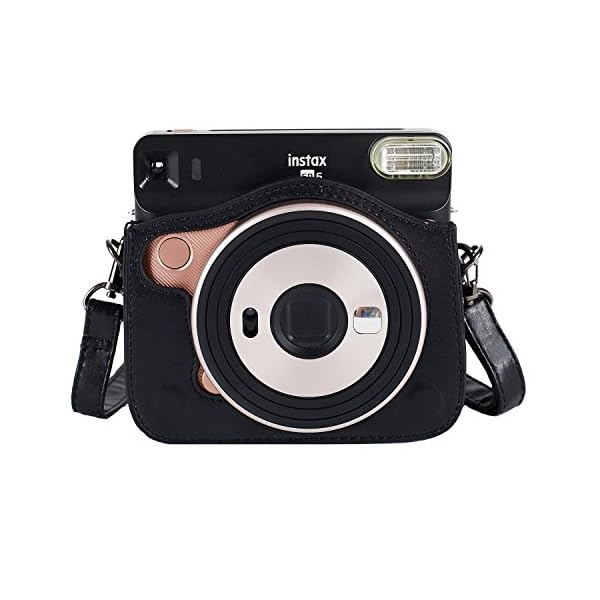 Phetium Schutztasche Kompatibel mit Instax SQ 6 Ex D Sofortbildkamera, Kameratasche mit Weichem PU Leder Material und… – Bild 5