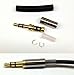 Gold 3 Pole 3.5mm Male Repair headphone Jack Plug Small mini earphone headset plug Metal Audio Soldering & Spring