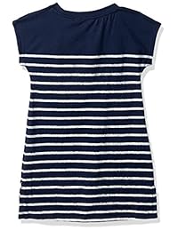 Lucky Brand - Vestido de manga corta para niña