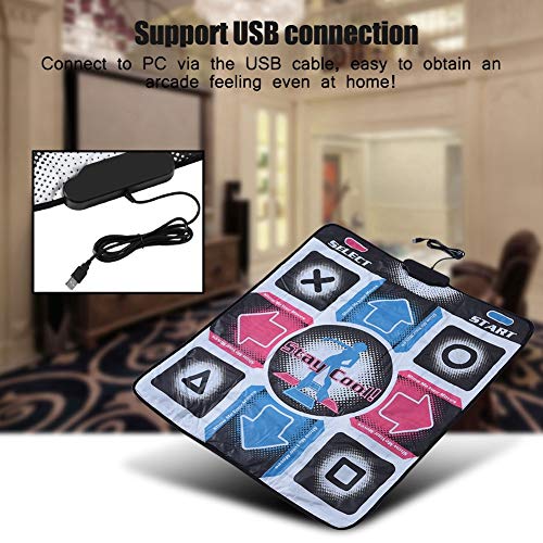 Yosoo Health Gear Dance Game Mat, Dance Pad Controller with USB Cable