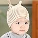 gongzhumama GZMM Infant Newborn Baby Beanies Hat Organic Cotton Soft Cute Cap 2 Pack
