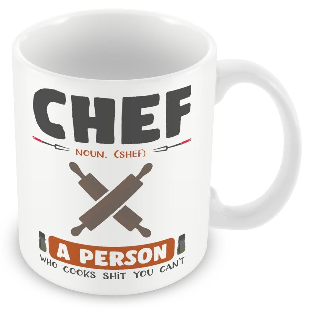Chef/Cook Gift Mug - A Person Who Cooks Sh*t You Can't