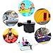 OKPOW Electric Air Pump for Inflatables 110V AC/12V DC Pump for Air Mattresses Beds Inflatables Floats Pool