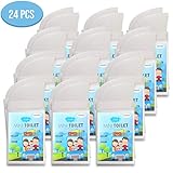 [24 Pcs] 100% Leakproof Disposable Urine Bag, Portable Urine Holder, Vomit Bags, Urine Bags - 500ml Travel Urinal Bag – Turns Liquid to Gel in Less Than 1 Minute- 9x5 inches Easy to Handle and Dispose