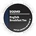 Amazon Brand - 24 Ct. Solimo Tea Pods, English Breakfast, Compatible with 2.0 K-Cup Brewers