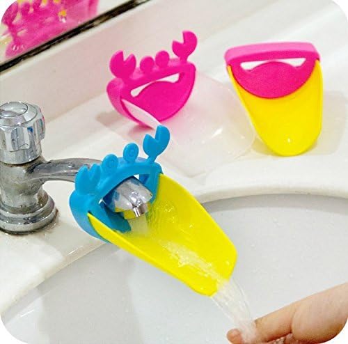 Flyshine Durable and Safe Faucet Extender for Children Kids - Allows Them to Reach the Water