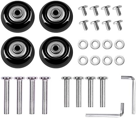 キャスター スーツケースキャスター 直径40ｍｍ 幅18ｍｍ 交換用 タイヤ 交換用車輪 車輪補修