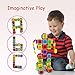 Dimple 360-Piece Set Large Stacking Blocks and Interconnecting Building Set, Makes 60 Blocks, for Boys & Girls, Educational Fun, Great Toy for Child Development for Kids and Toddlers