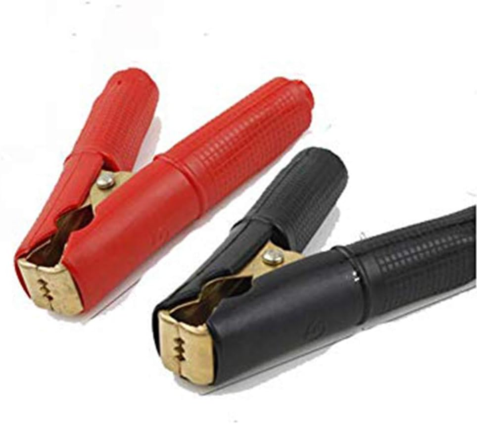 Alligator Clips Battery Clamps Crocodile Clip 100A Red+Black All-inclusivealligator clip battery clip PN35,2pcs black and red