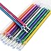 SunAngel 48 Color Gel Ink Pen Refills, Colors Included: Pastel, Neon, Metallic and Glitter, 0.8mm Fine Point, Pack of 48