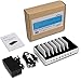 gofanco 65W 7-Port USB Charging Station Organizer (White) simultaneously Charges Phones, Tablets and Wearable Devices - iPhone, iPad, Samsung Galaxy, LG, Nexus, HTC and Others
