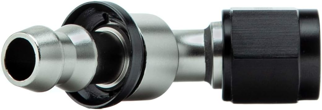 Setrab 22-AN08PL08-45 SUSA AN Push Lock Hose End AN08-08 45 Degree Angle