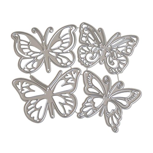 Vanvler Die Cuts for Card Making Scrapbooking Diy Metal Stencils Album Craft (G butterfly)