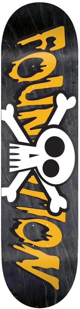 Foundation Crossbones Skateboard Deck - 8.25"