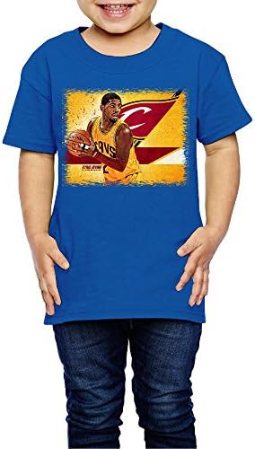 HAOYANG Unisex Childrens/Kids The Cavaliers King Kyrie Basketball T-Shirts (2-6 Years)