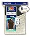 Fruit of the Loom Mens 6Pack TALL Black-Grey Crewneck T-Shirts Undershirt L