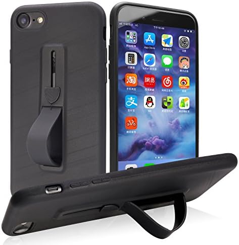 iPhone 7/8 Case, SUVAPOTAC SOFT TPU Durable,[Air Cushion] Shockproof,Anti-Scratch,Easy Grip, with [Flexible Holder] Protective Case for iPhone 7/8