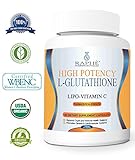 High Potency Liposomal Glutathione Vitamin C 750mg 90Capsules