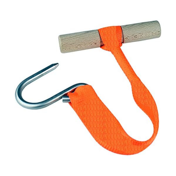 EUROHUNT Wilbergehilfe XL, Orange, Handwildberghilfe für Transport und Bergung von einer Vielzahl an Wild, bis zu einer…