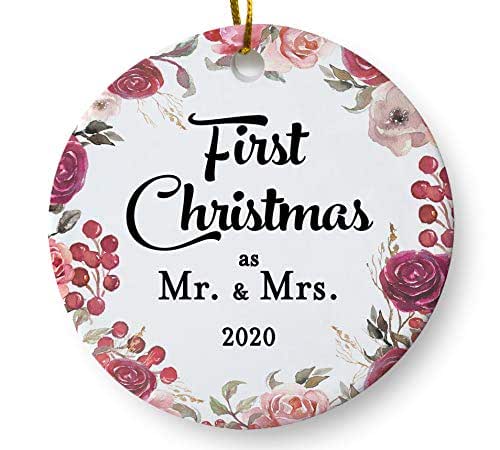 Download Amazon.com: First Christmas as Mr and Mrs 2020 Wedding ...