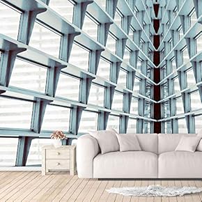 Wall Murals for Bedroom Spatial Perspective Large Removable Wallpaper Peel and Stick Wall Stickers - 66x96 inches