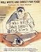Will Write and Direct for Food by 