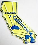 California Sacramento Fridge Magnet