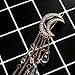 Fvermecky Vintage Crystal Hair Clips Tassel Drop Star Moon Hair Clips Bobby Pins For Women Girls Hair Accessories 4 Colors (Gold)
