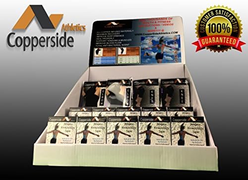 Kinesiology Tape &amp; Copper Compression Sleeves*Make Money Now!* Retail Bulk Wholesale for Kinesio, Physio Therapy, Chiropractors, Gyms, Free Display Case with Some Purchases. Full Support Provided