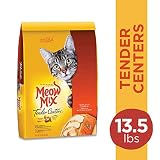 Meow Mix Tender Centers, 13.5-Pound, Salmon & Chicken