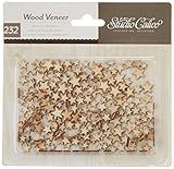 Classic Calico 2 Laser-Cut Wood Veneer Shapes-Tiny Stars