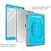 Fintie Case for iPad 6th / 5th Generation (2018/2017), iPad Air 2 / Air 1 (9.7 Inch) - [Tuatara Magic Ring] 360 Degree Rotating Grip Stand Shockproof Rugged Cover with Screen Protector, Blue