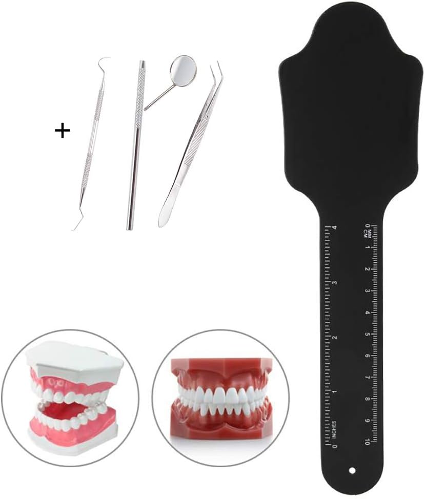 PBQWER Dental Photo Contrast Background Board Oral Hygiene Photography Contraster