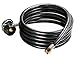 DOZYANT Vertical 12 Feet Propane Regulator and Hose Universal Grill Regulator Replacement Parts, QCC1 Hose and Regulator for Most LP Gas Grill, Heater and Fire Pit Table,3/8