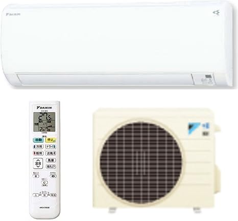Amazon ダイキン エアコン Daikin おもに6畳用 ホワイト An 22tes W ダイキン エアコン本体 通販
