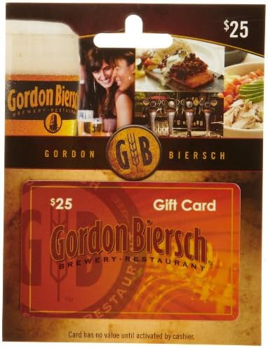 Gordon Biersch Gift Card