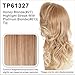 Vivica A. Fox BRITNEY-V New Futura Fiber, Deep Lace Front Wig in Color TP61327