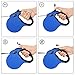 SHINE HAI Retractable Dog Leash, 16ft Dog Walking Leash for Large Medium Small Dog Up to 110lbs, Break & Lock System, Reflective Ribbon Cord, Blue