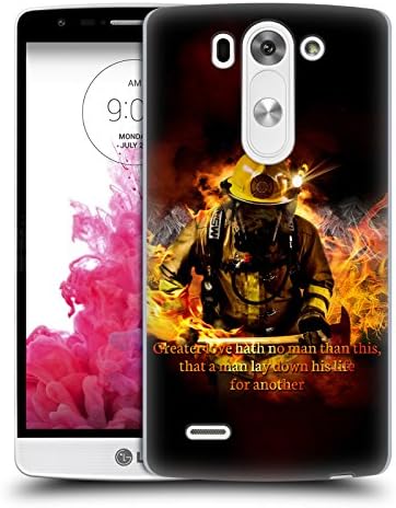 Official Jason Bullard Fireman 2 Firefighter Hard Back Case for LG G3 S / G3 Beat / G3 Vigor