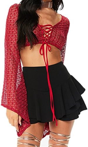 Centralsky New Women's Basic Flared Mini Skirt with Short Pant (M, Black)