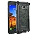 Galaxy S7 Active Case, POETIC Affinity Series Premium Thin/No Bulk/Clear/Dual Material Protective Bumper Case for Samsung Galaxy S7 Active (2016) Black/Clear