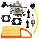 FitBest Carburetor Tune Up Kit for Stihl BR500 BR550 BR600 Backpack Blower Zama C1Q-S183 Carb