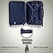 Coolife Luggage Expandable Suitcase PC+ABS 3 Piece Set with TSA Lock Spinner Carry on 20in24in28in