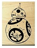 P93 BB8 robot rubber stamp 1.5x1