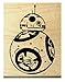P93 BB8 robot rubber stamp 1.5x1