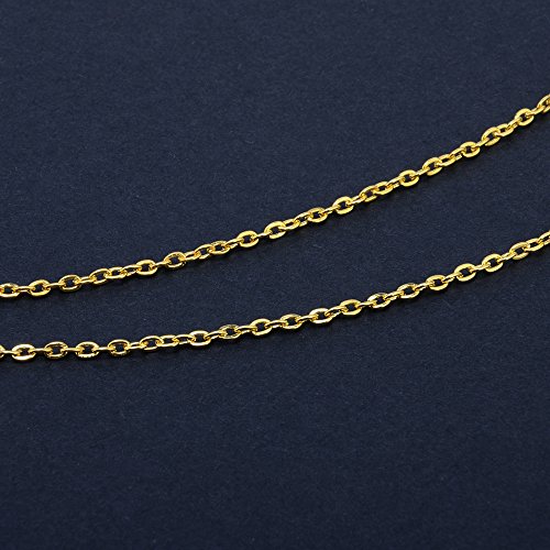 VITORIA'S GIFT Sexy Gold Tone Body Chain Tassel Crossover Adjustable Bikini Fashion Belly Chain Waist Chain Necklace(1 Pcs) (Cross-V-gold)
