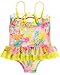 Sociala Baby Girl's Tropic One Piece Swimsuit Swimwear Bathing Suit Rash Guard