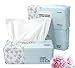 ASTRQLE 1 Pack 100pcs Extract Style Makeup Disposable Cotton Pads Tissue Soft Clean Face Towel Remover Sheets Cosmetic Paper Pieces Pad Facial Cleansing Cloths
